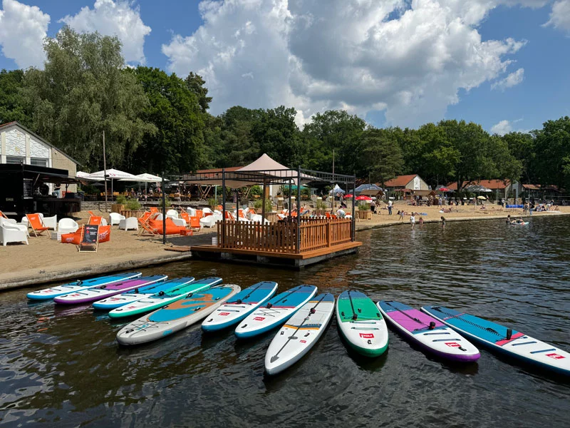 SUP Schule Verleih Strandbad Wendenschloss